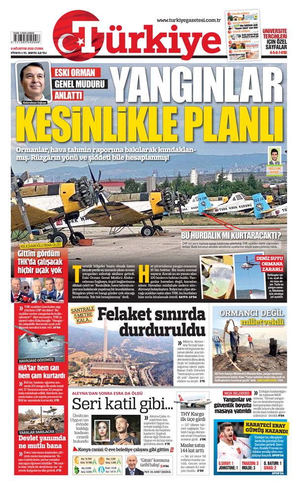 Sağkaya: Yangınlar planlı bir şekilde çıkarıldı