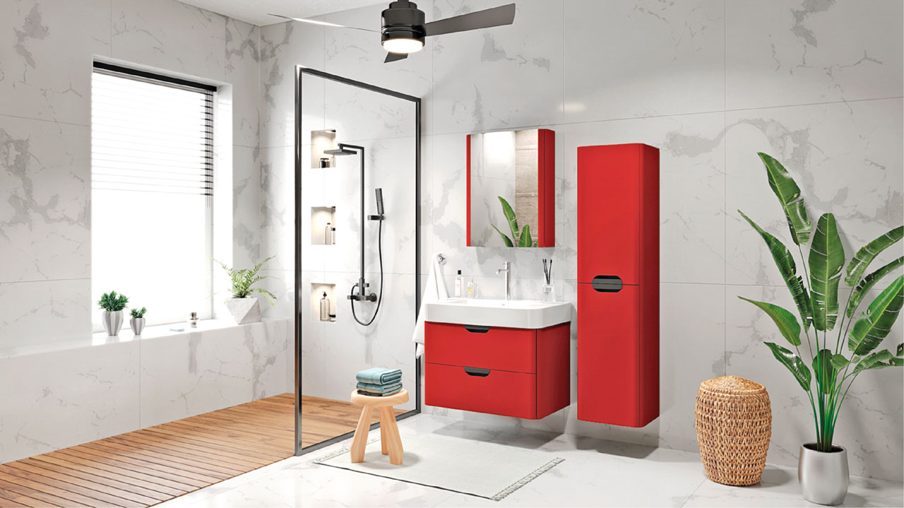 Banyoda şık tasarım: Spor, modern veya klasik, seçim sizin