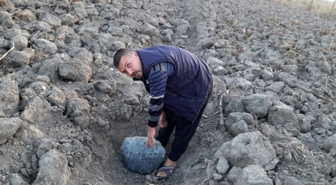 Gök gürültüsü sandı, bahçesindeki manzarayı görünce şoke oldu
