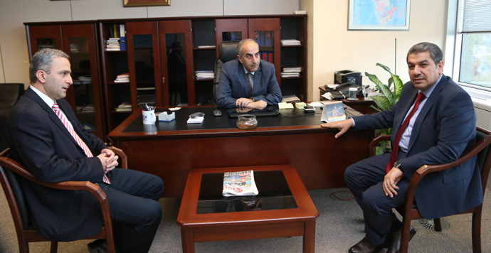 Esenler Belediye Başkanı Göksu'dan İhlas Holding'e ziyaret