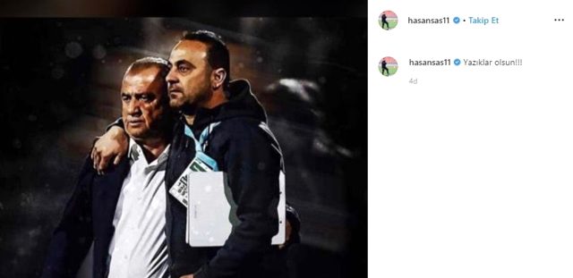 Hasan Şaş'tan Fatih Terim tepkisi