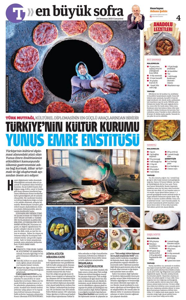 Türkiye'nin kültür kurumu Yunus Emre Enstitüsü