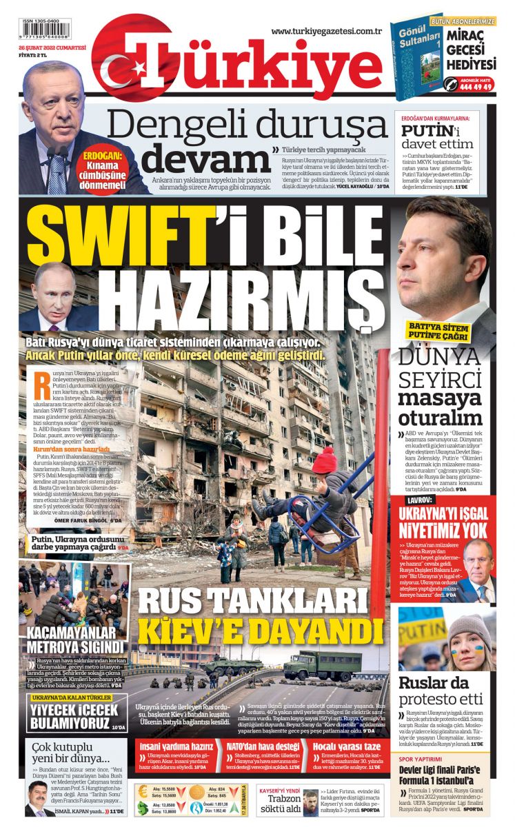 Rusya’nın SWIFT’e karşı sistemi hazır