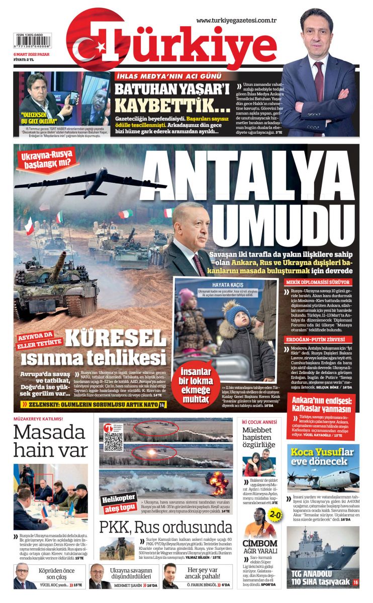 Rusya ve Ukrayna dışişleri bakanları Antalya'da buluşacak