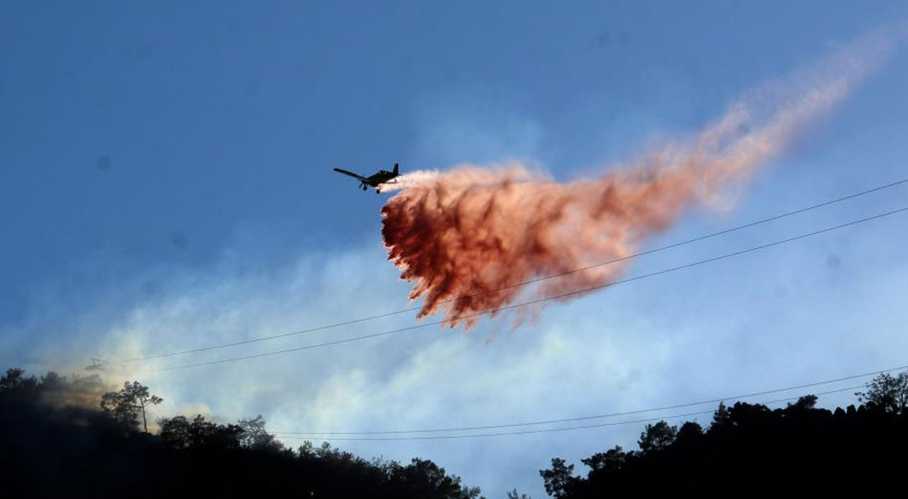 Antalya’da orman yangını