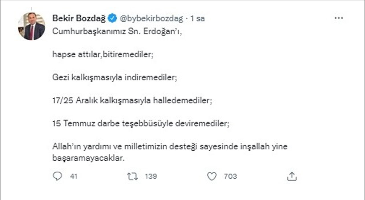 Bakan Bozdağ'dan Kılıçdaroğlu'na tepki: Ahlaksızlıktır