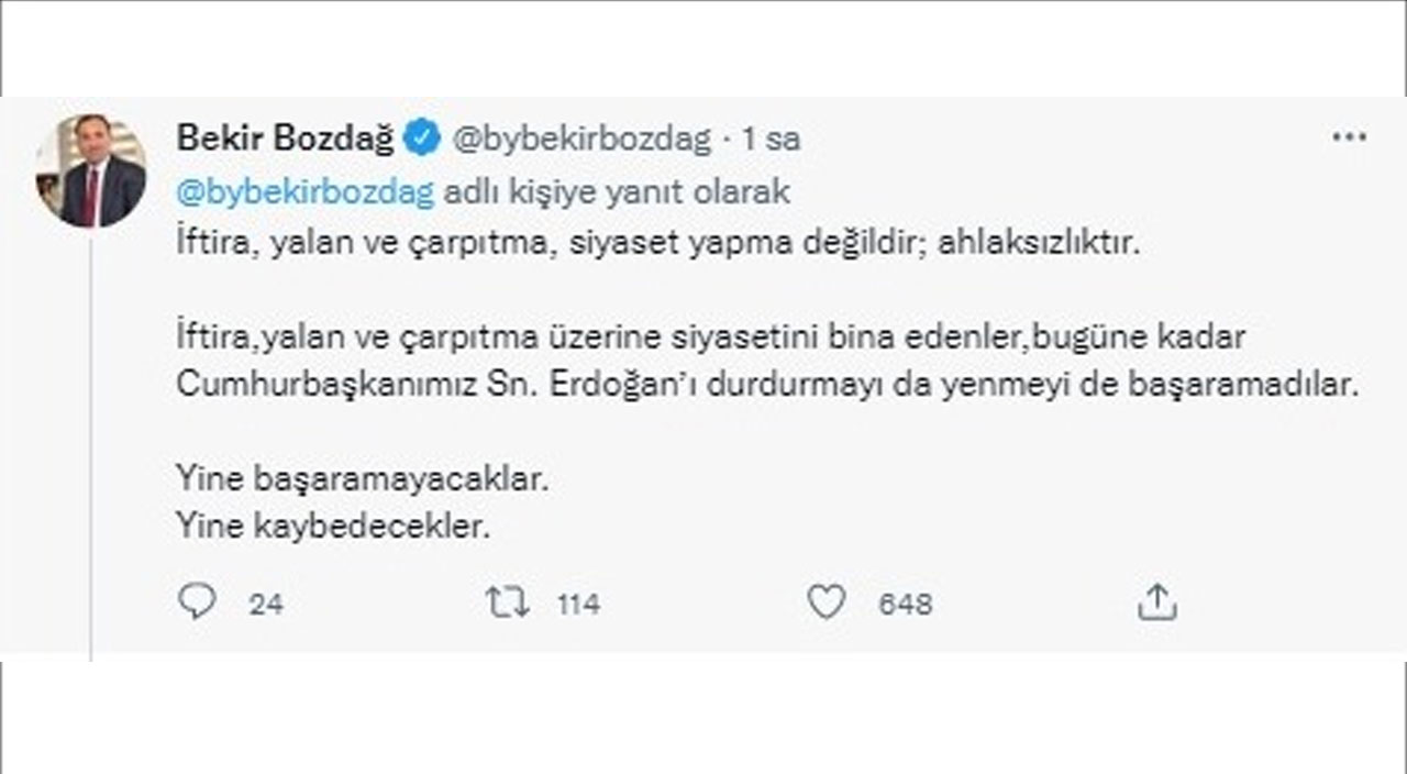 Bakan Bozdağ'dan Kılıçdaroğlu'na tepki: Ahlaksızlıktır