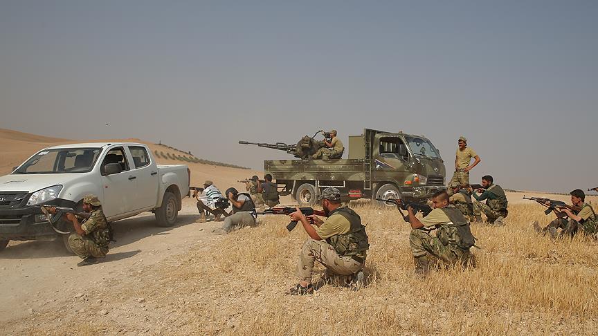 ÖSO'ya bağlı kuvvetlerin ulaştığı son nokta görüntülendi