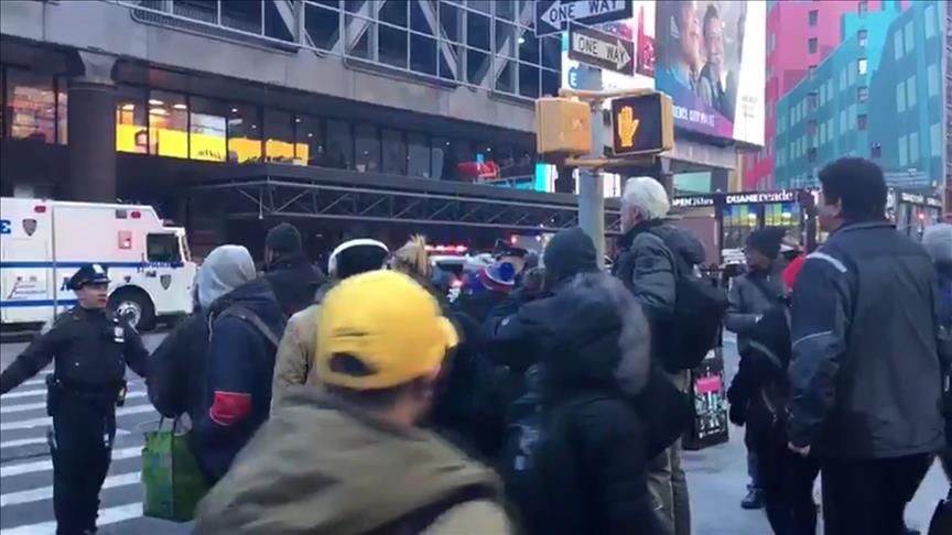 New York'ta otobüs terminalinde patlama