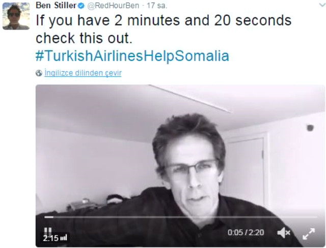 THY'den Hollywood yıldızlarının çağrısına cevap