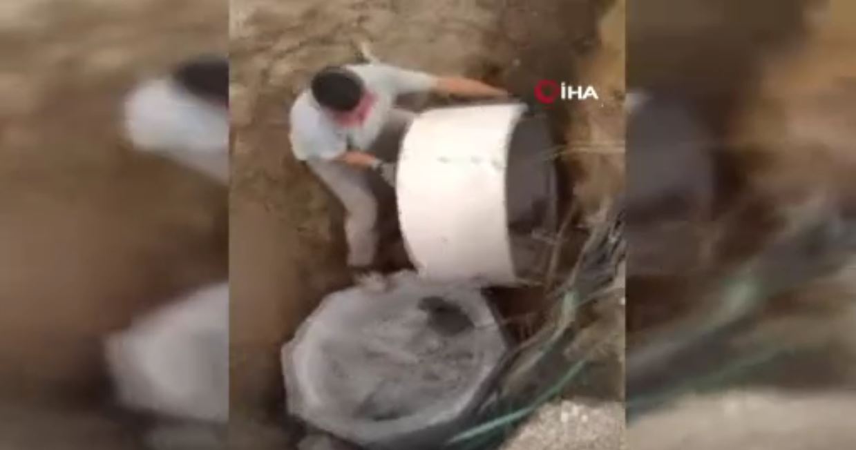 Üzerine kepçe düşen işçi ezilerek hayatını kaybetti