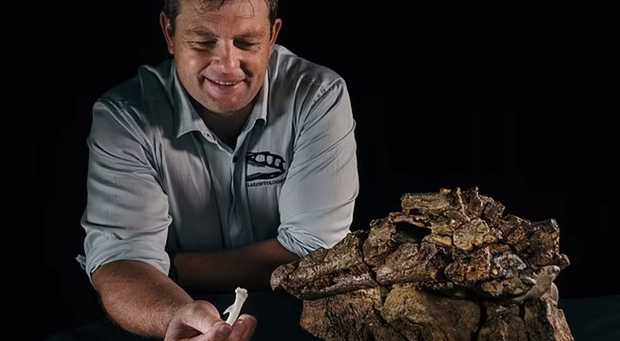 95 milyon yıllık timsahın karnından dinozor kalıntıları çıktı