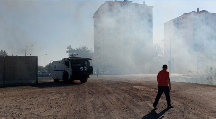 TOMA'nın müdahalesi faciayı önledi