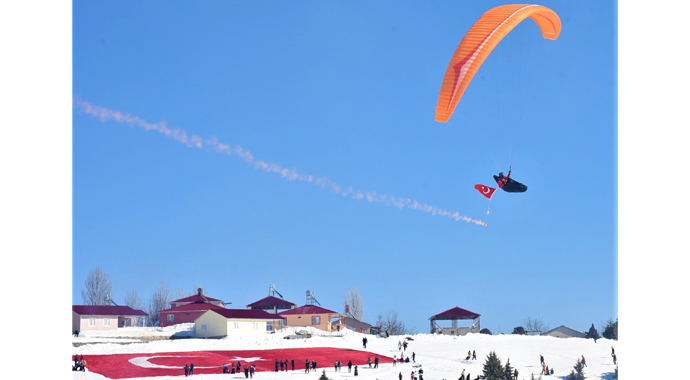Toroslar’a ilk kar düştü, festival heyecanı arttı