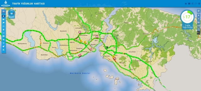 İstanbul'da alışılmamış gün!