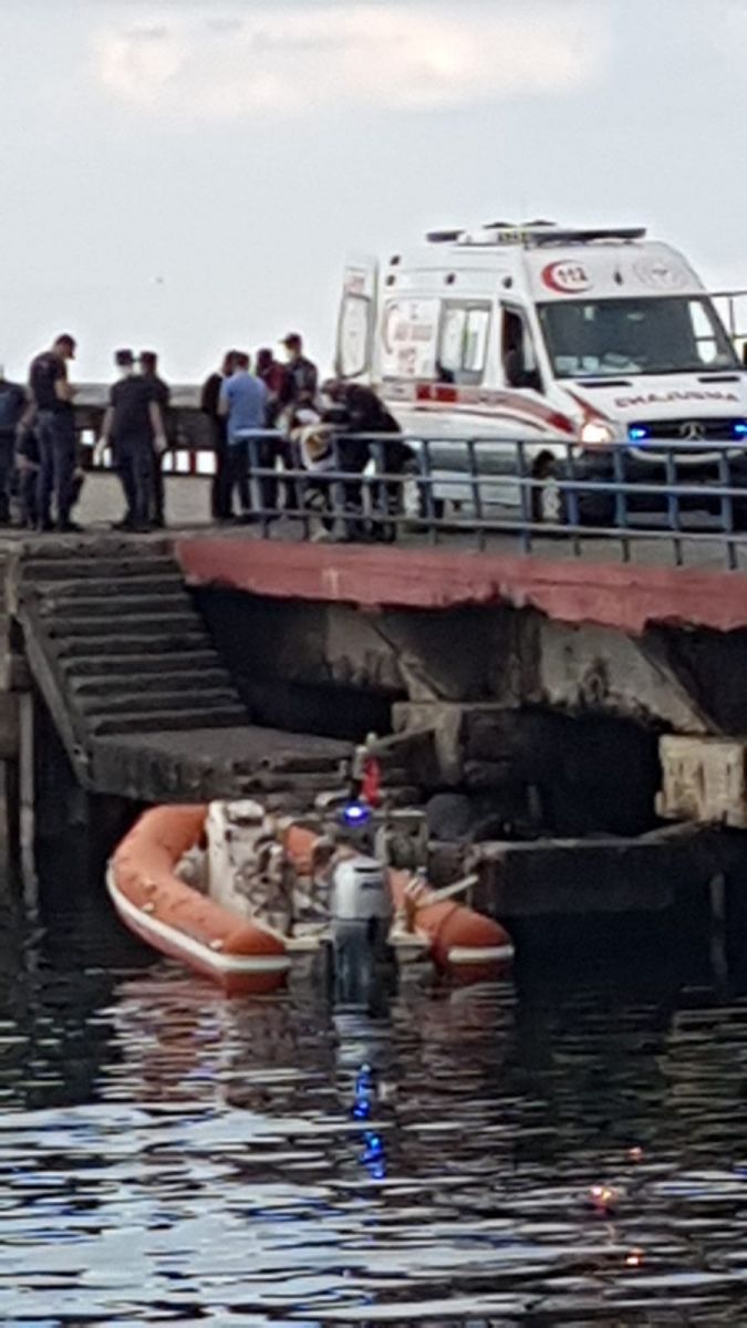 Balık ararken ceset buldular