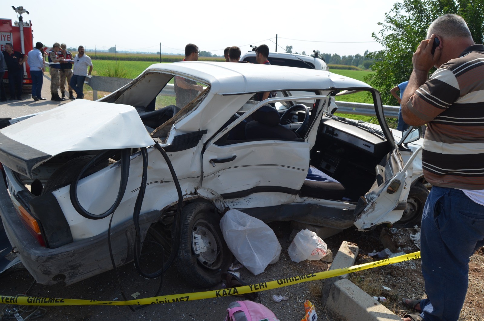 Feci kaza! Annesi ölen 7 aylık bebek kurtarılamadı