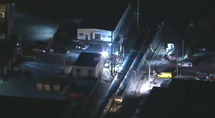 New York’ta tren kazası: 3 ölü