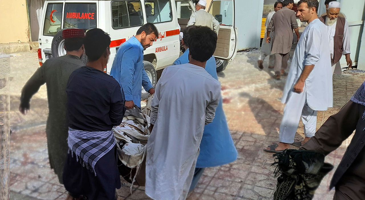 Afganistan'da camiye bombalı saldırı: Çok sayıda ölü ve yaralı var