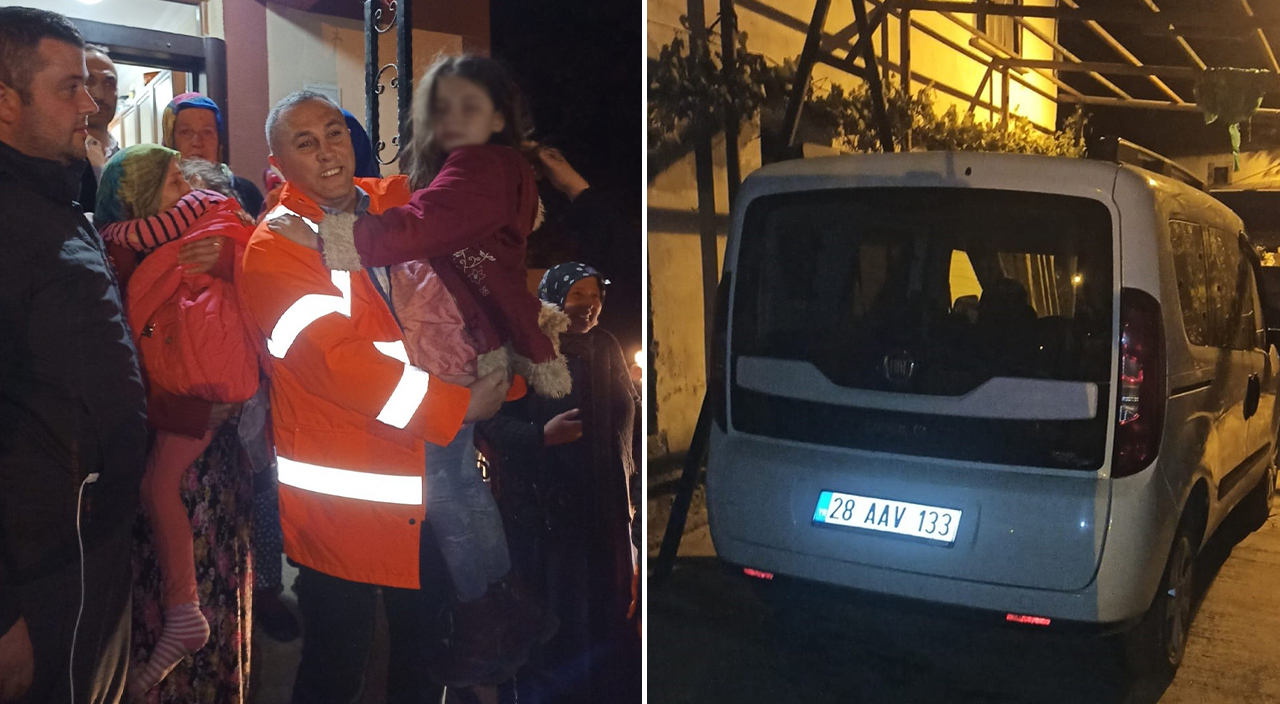 Kayıp kız kardeşler 4 saatlik aramanın ardından uyurken bulundu