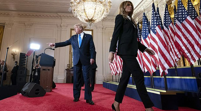 Trump seçimi kaybetti, karısını da kaybedecek