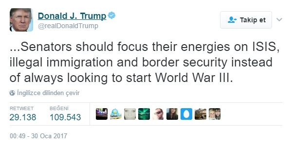 Trump tehdit etti! 3. dünya savaşı başlar