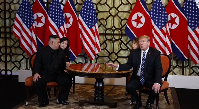 Beyaz Saray: Trump- Kim görüşmesinde anlaşma sağlanamadı Beyaz Saray: Trump- Kim görüşmesinde anlaşma sağlanamadı