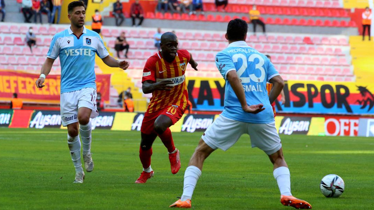 Maç fazlasıyla lider Trabzonspor