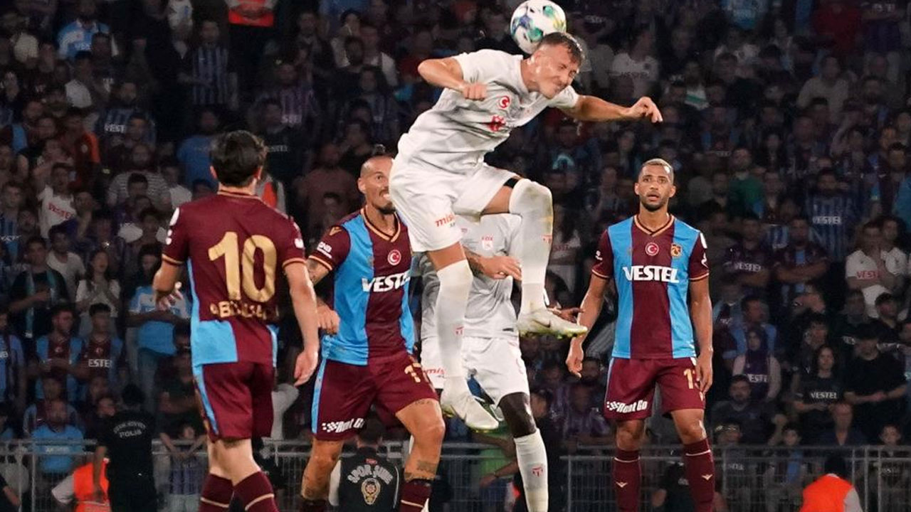 Süper Kupa Trabzonspor'un! Karadeniz temsilcisinden 4 gollü zafer...