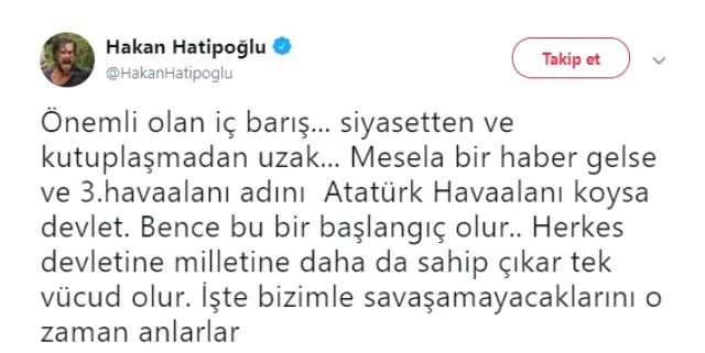 Hakan Hatipoğlu'ndan, dikkat çeken dolar paylaşımı