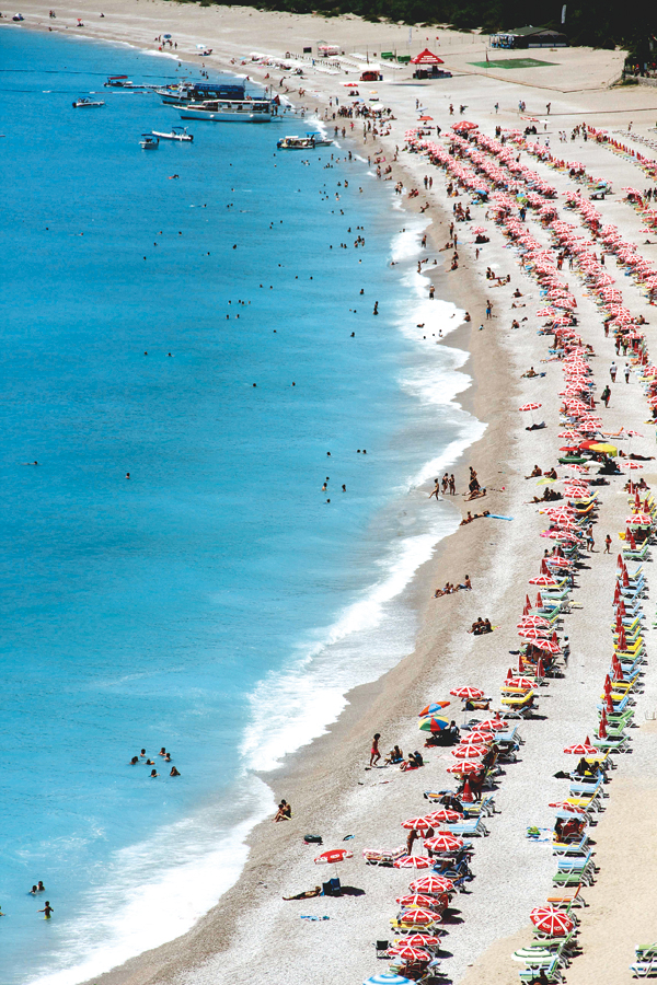 Özlenen tablo, sahiller doldu taştı