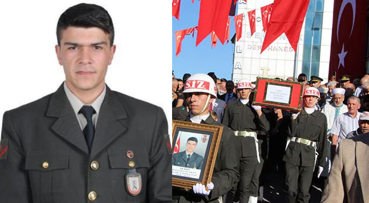 Şehidin son fotoğrafındaki detay yürek yaktı