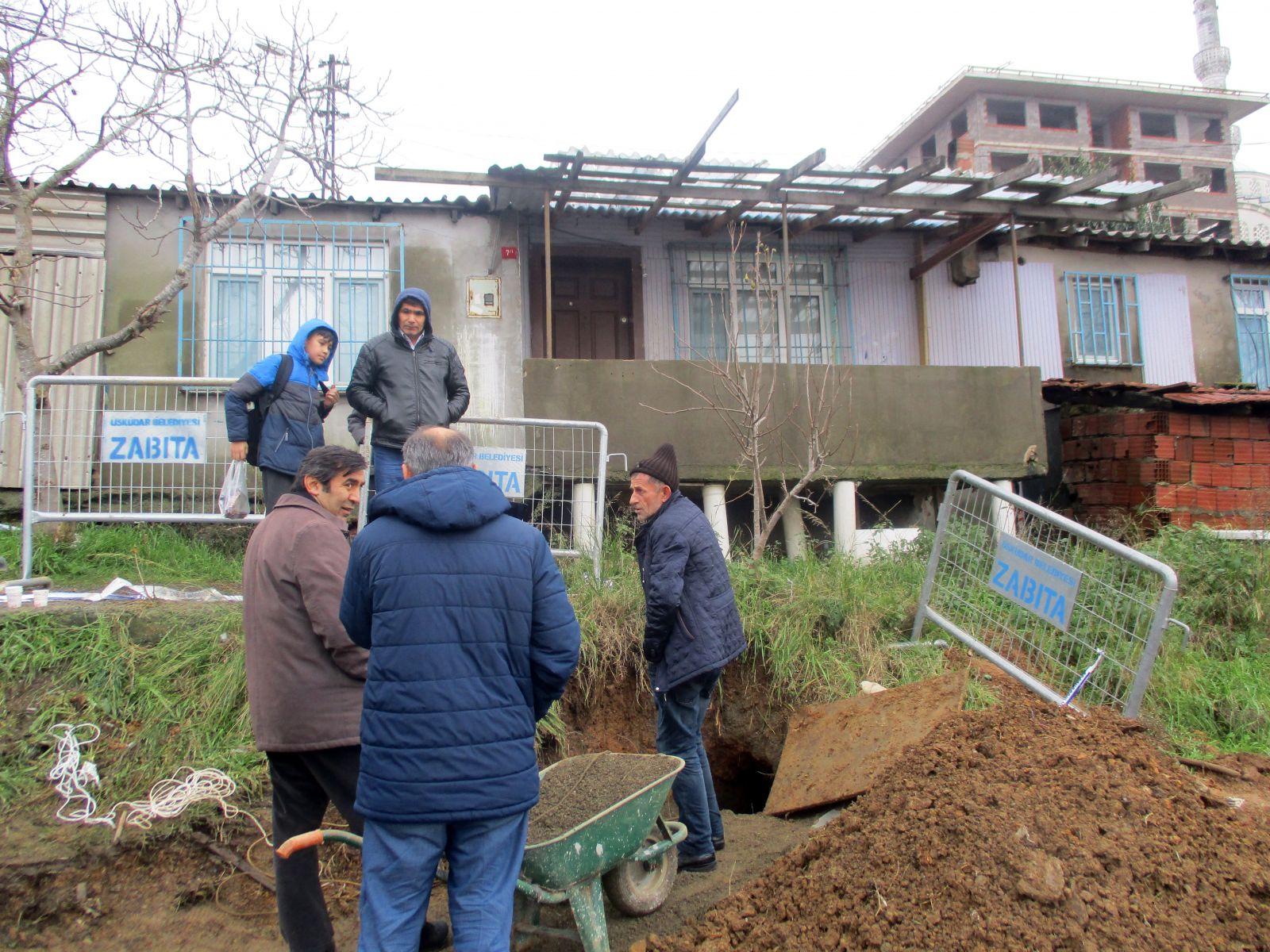 Üsküdar'da esrarengiz tünel
