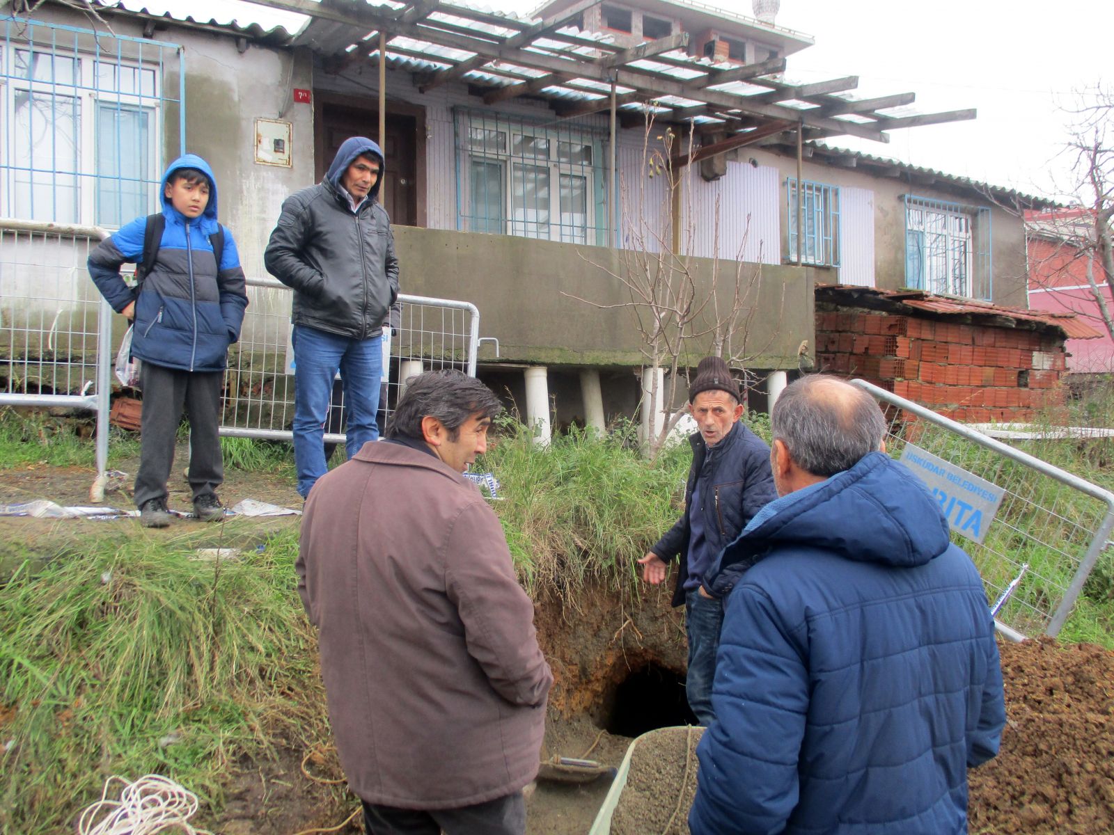 Üsküdar'da esrarengiz tünel