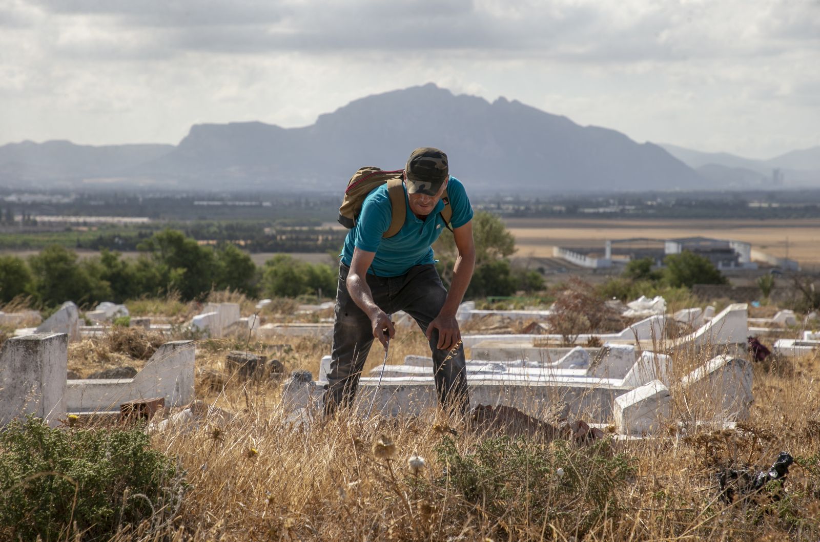 Tunuslu yılan avcısı geçimini böyle sağlıyor!.. Tunuslu yılan avcısı geçimini böyle sağlıyor!..