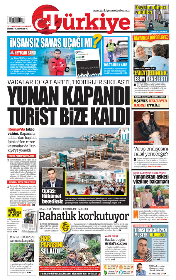 Komşu kapanıyor turist Türkiye’ye! Komşu kapanıyor turist Türkiye’ye!