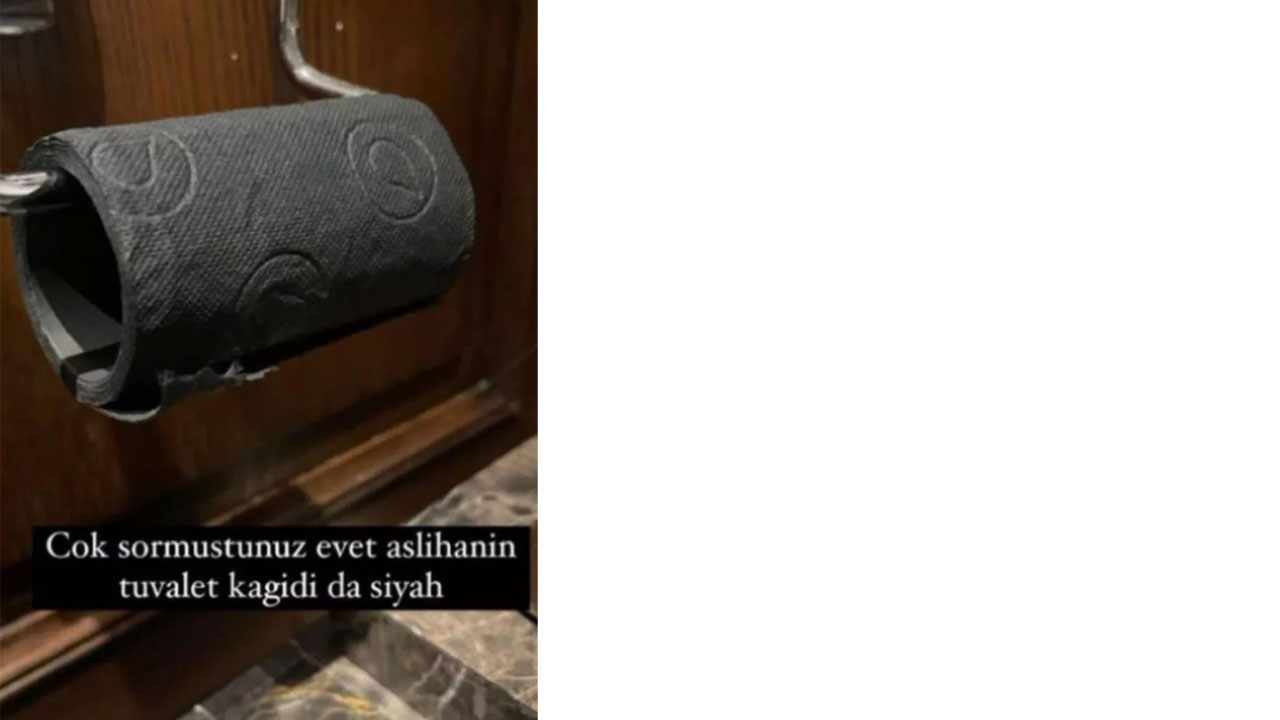 6 tanesi 400 lira... Arda Turan’ın evindeki 'siyah tuvalet kağıdı' gündem oldu