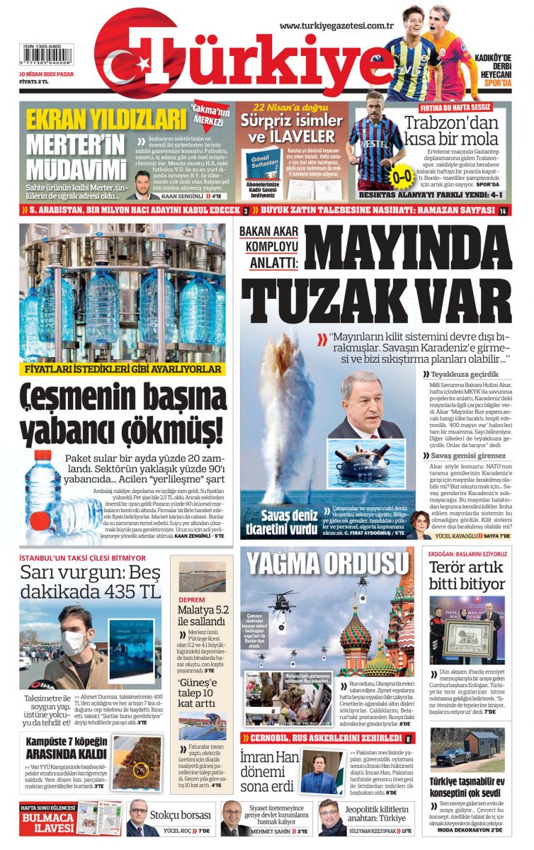 Karadeniz’deki mayınlar tuzak mı? Karadeniz’deki mayınlar tuzak mı?