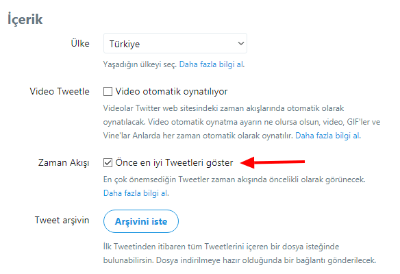 Twitter'da 'kronolojik zaman tüneli' geri dönüyor