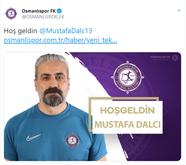 Osmanlıspor, Teknik Direktör Mustafa Dalcı ile anlaştı