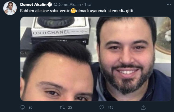 Alişan'ın acı günü! Kardeşi Selçuk Tektaş hayatını kaybetti