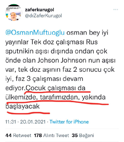 Ortalığı karıştıran iddia: Bebeğe Covid aşısı vurdular!