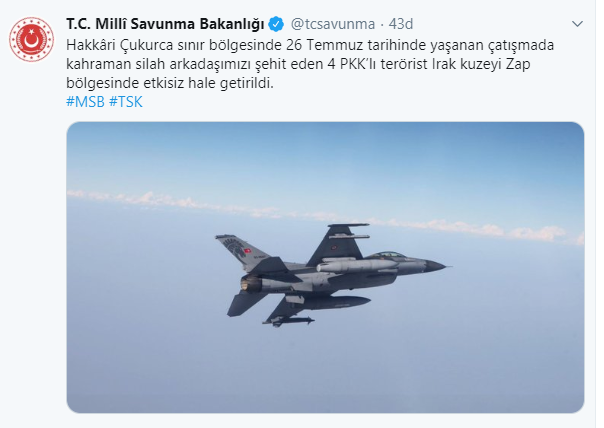 4 PKK'lı terörist etkisiz hale getirildi