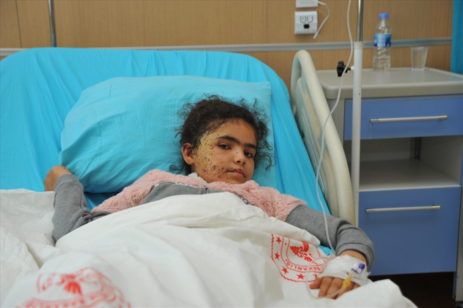 PKK/YPG'nin bahçeye tuzakladığı EYP iki küçük çocuğu yaraladı