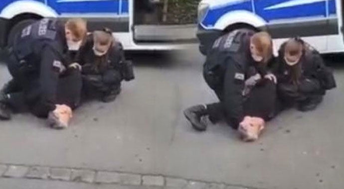 Almanya'da skandal olay! Türk iş adamına George Floyd işkencesi