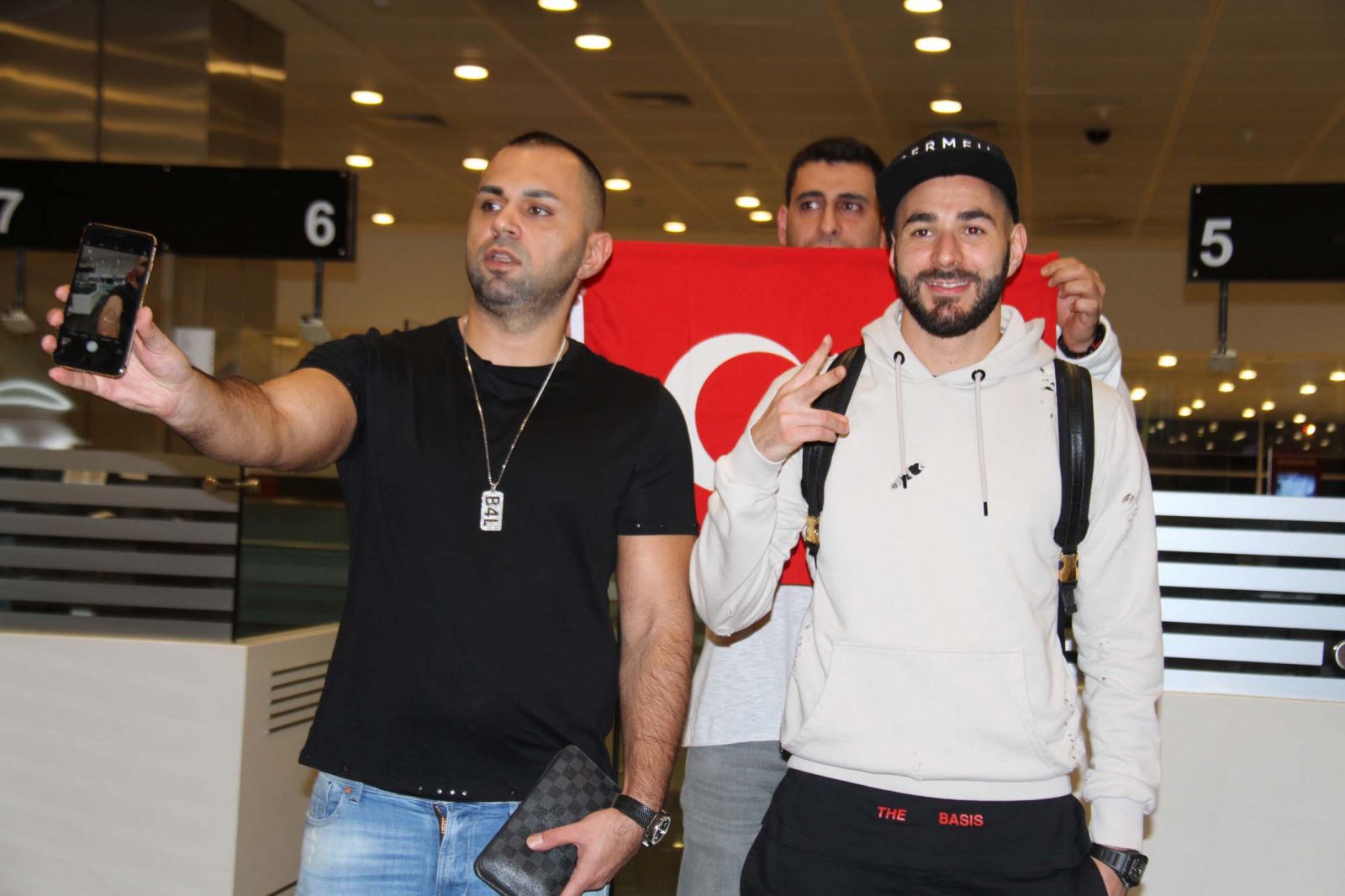 Benzema Türkiye'ye geldi