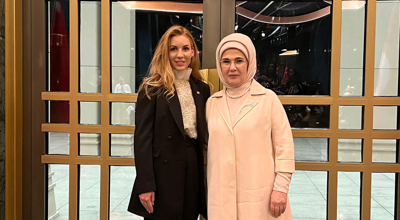 Emine Erdoğan, Ukraynalı savaş mağduru çocukları misafir etti