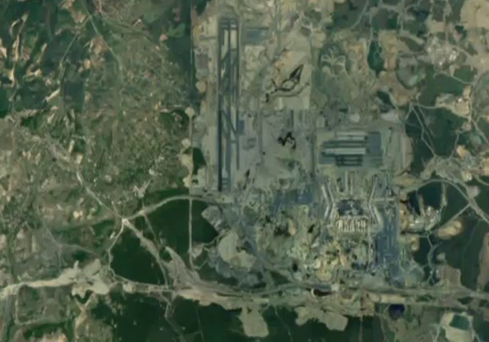 3. Havalimanı uzaydan görüntülendi