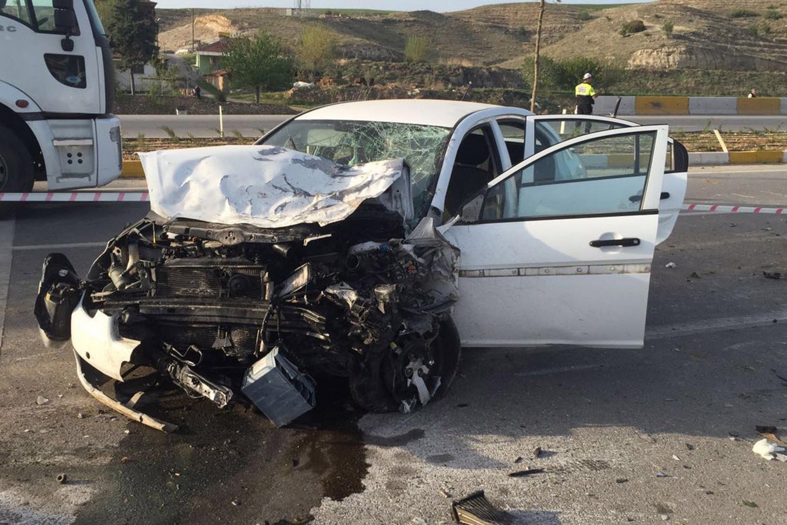 Denizli'de katliam gibi kaza