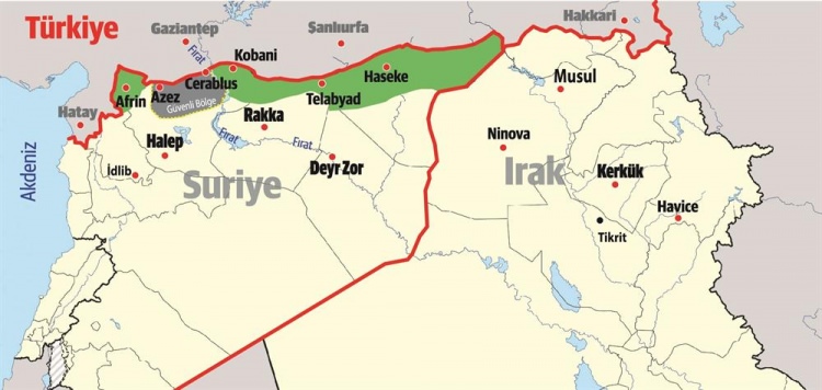 ABD'den terör örgütü PYD'ye Akdeniz sözü!